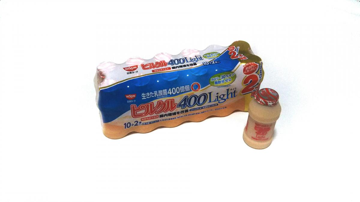 日清ヨーク ピルクル400 Lightの商品ページ
