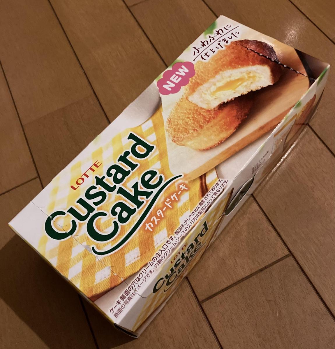 ロッテ カスタードケーキの商品ページ