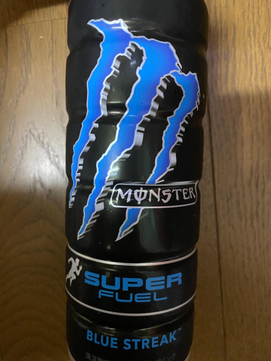 アサヒ飲料 モンスター スーパーフュエル ブルーストリークの商品ページ