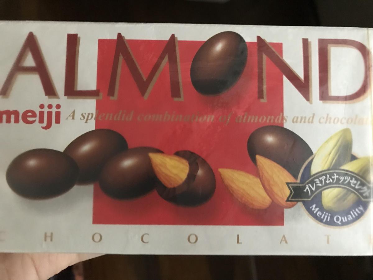 明治 アーモンドチョコレートの商品ページ