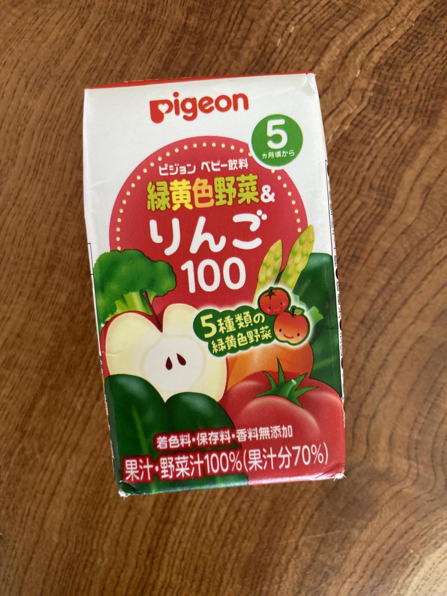 ピジョン 緑黄色野菜＆りんご100の商品ページ