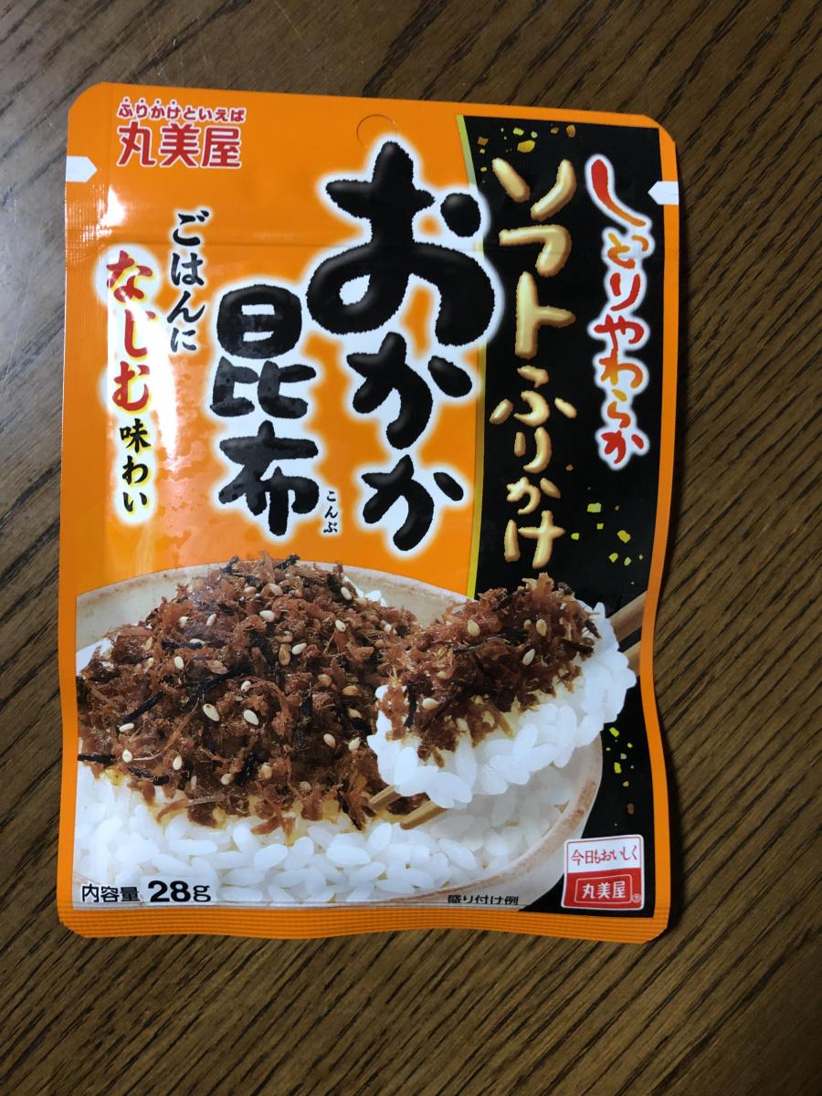 38円 大人気定番商品 丸美屋 ソフトふりかけ おかか昆布 28g