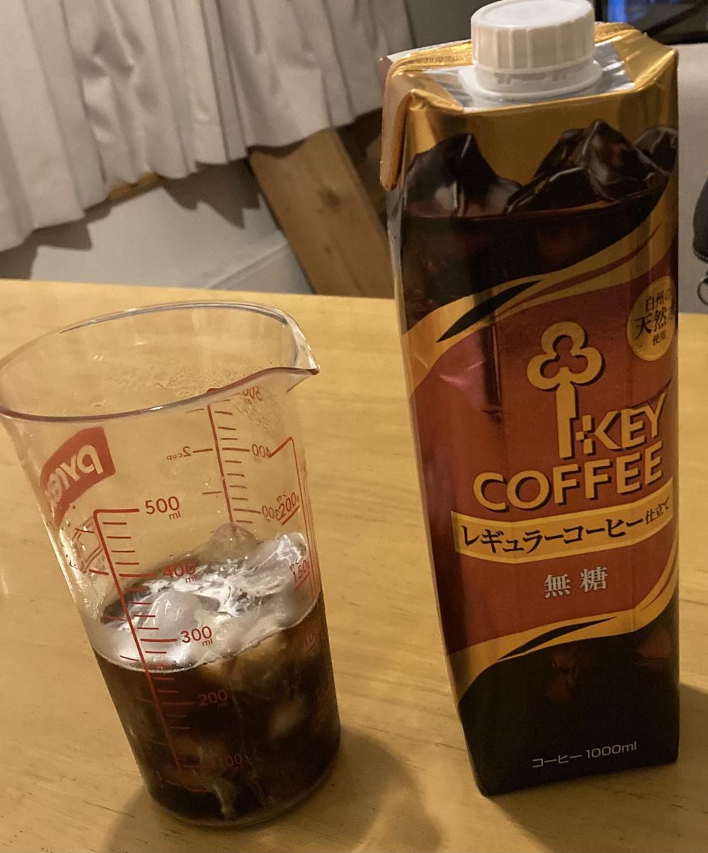 423円 70％以上節約 キーコーヒー テトラアイスコーヒー 無糖 1L×6