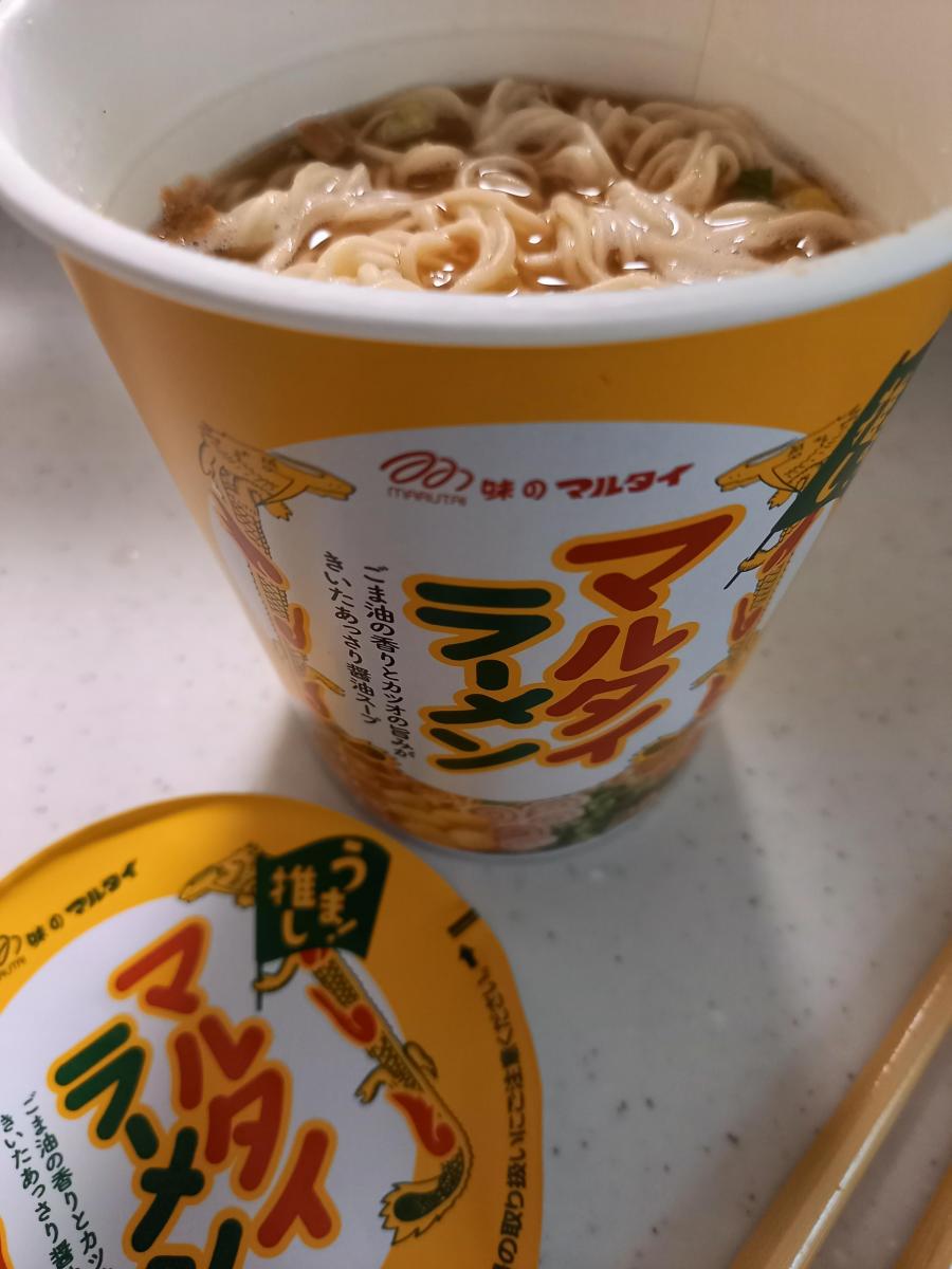 マルタイ 縦型マルタイラーメンの商品ページ