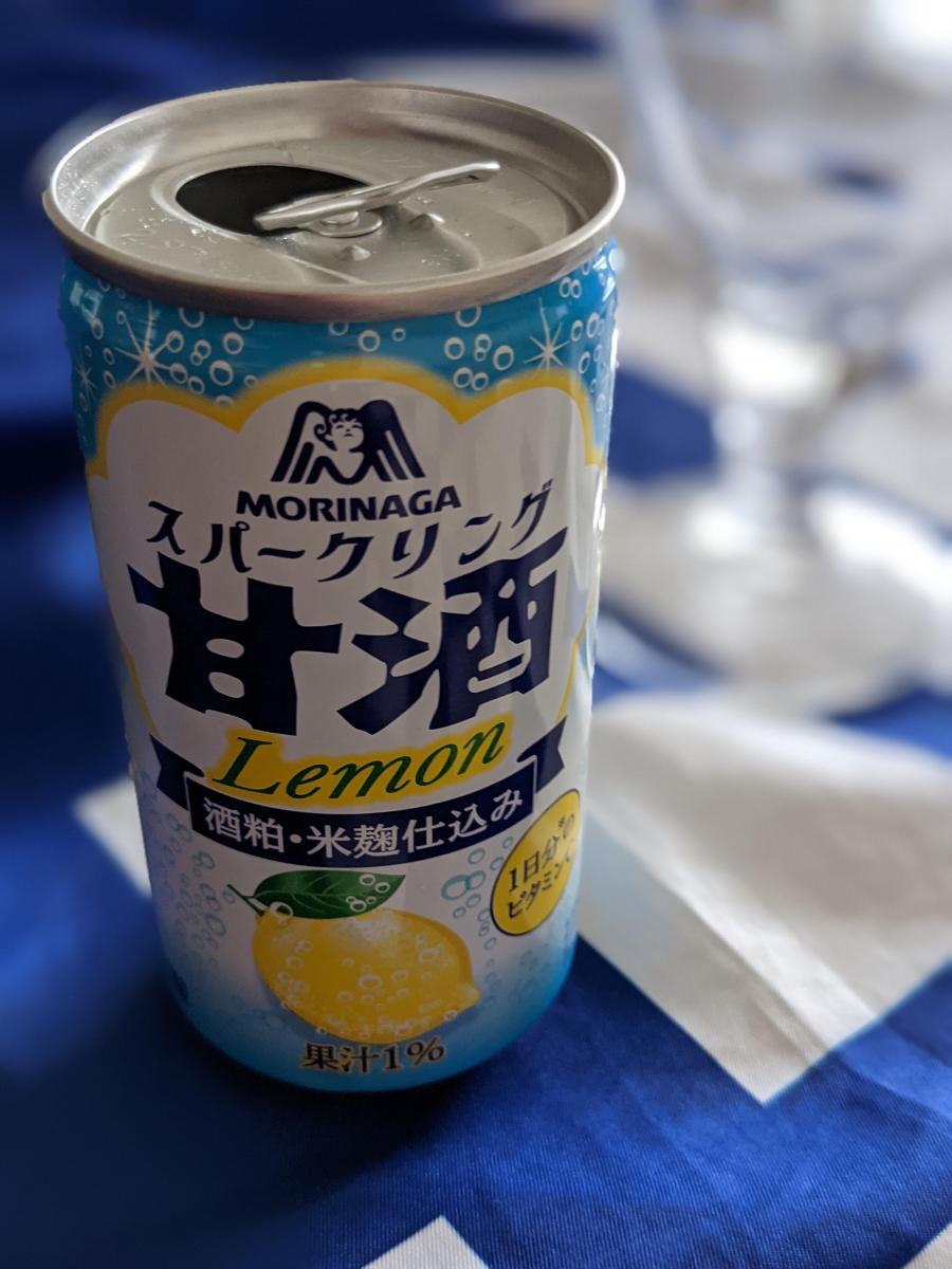 森永製菓 スパークリング甘酒＜レモン＞の商品ページ