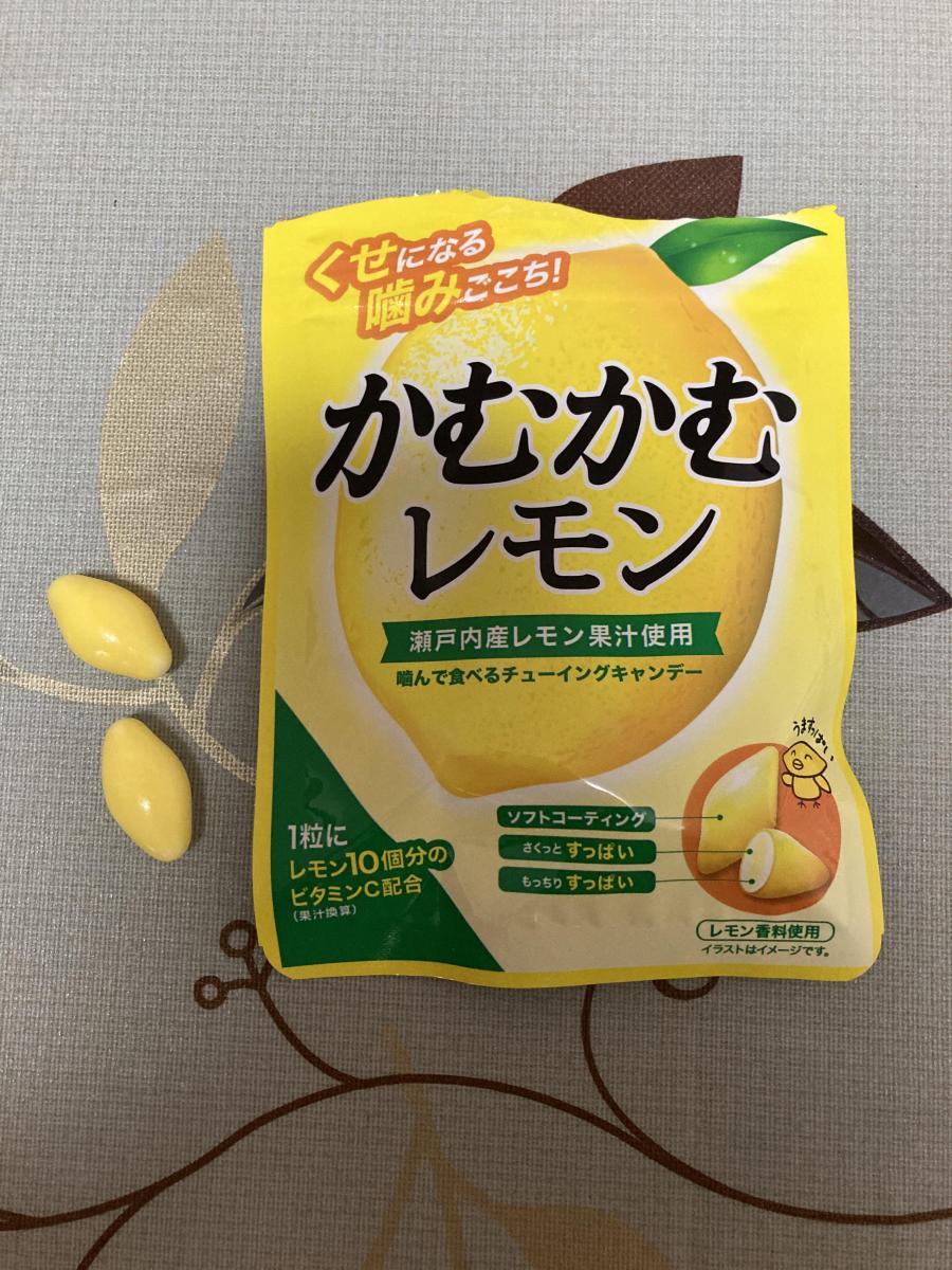 三菱食品 かむかむレモンの商品ページ