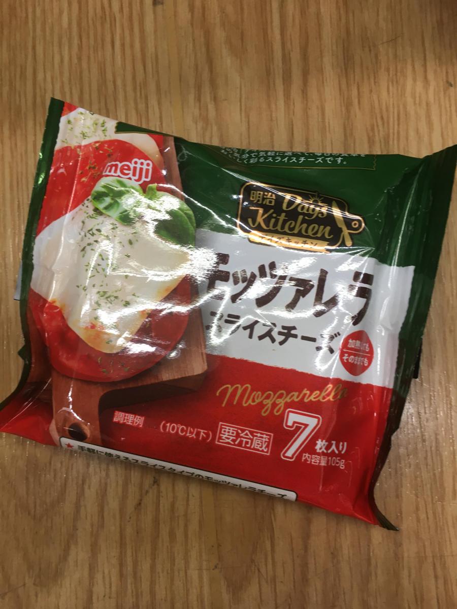 明治 デイズキッチンモッツァレラスライスチーズの商品ページ