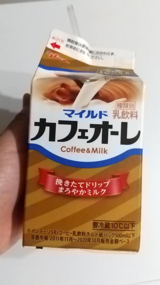 グリコ マイルドカフェオーレの商品ページ