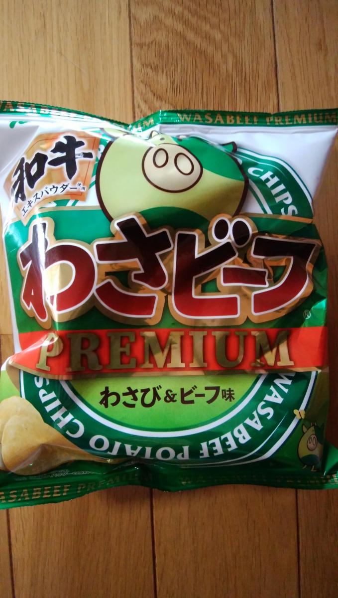 山芳 ポテトチップス わさビーフの商品ページ