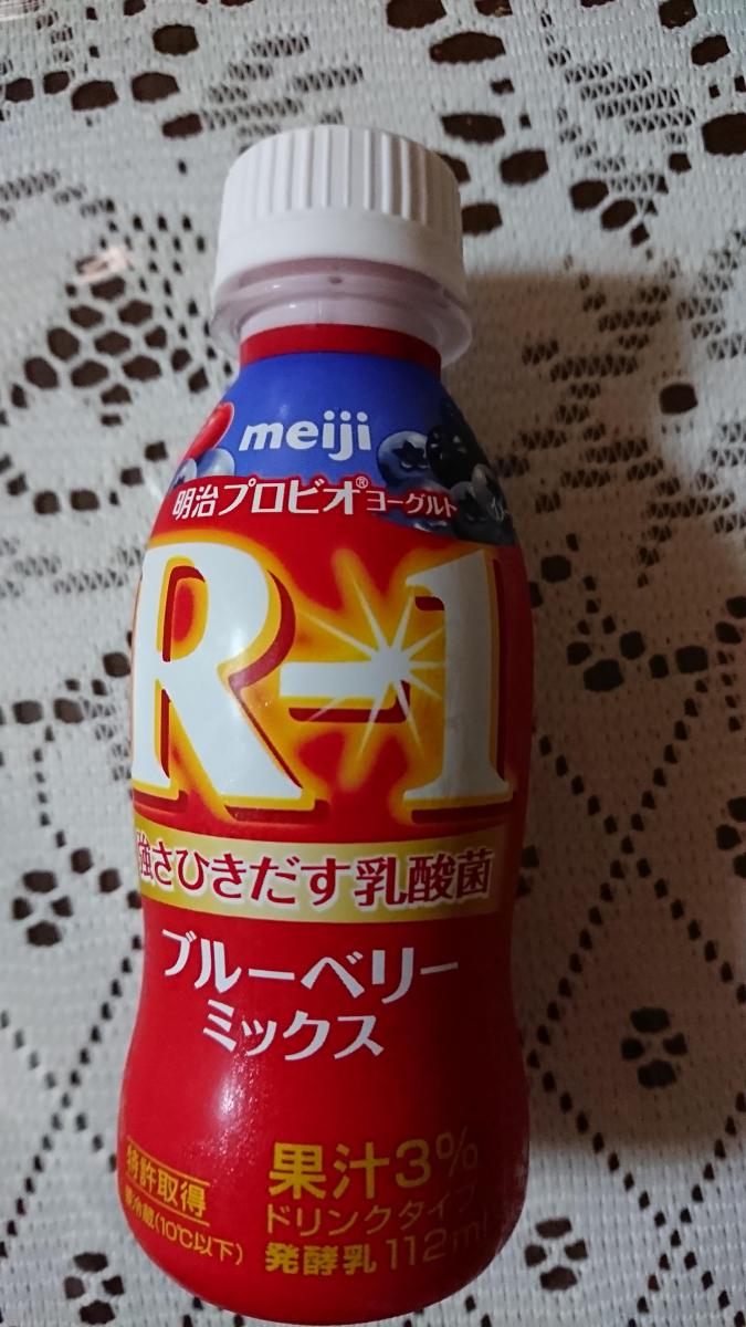 市場 明治 ブルーベリーミックス 112ml ヨーグルト ヨーグルト飲料 R-1 36本入り ドリンク 飲むヨーグルト r-1 36本