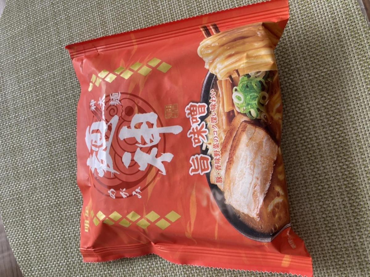 明星 麺神 神太麺×旨 味噌の商品ページ