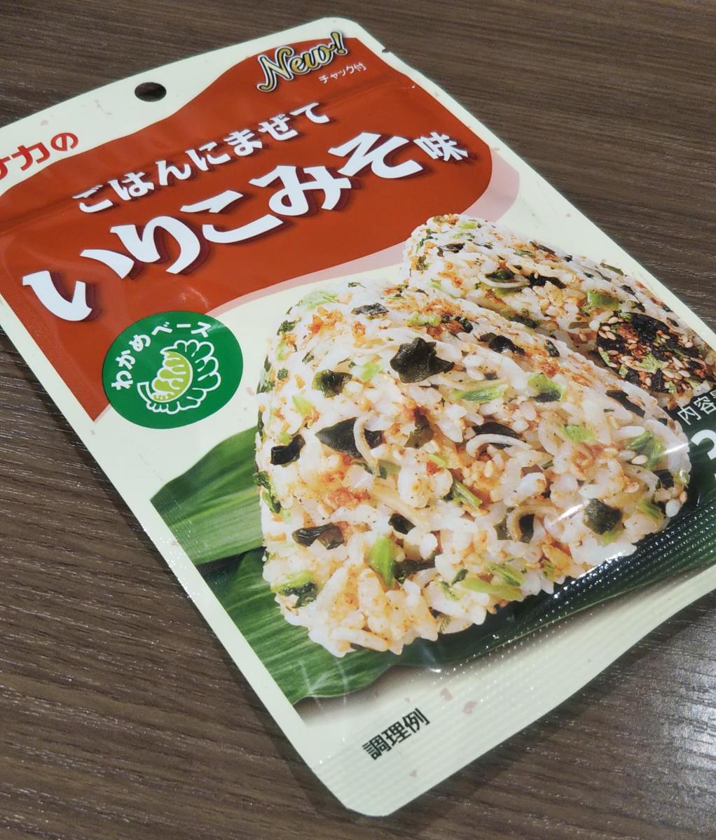 田中食品 ごはんにまぜて いりこみそ味の商品ページ