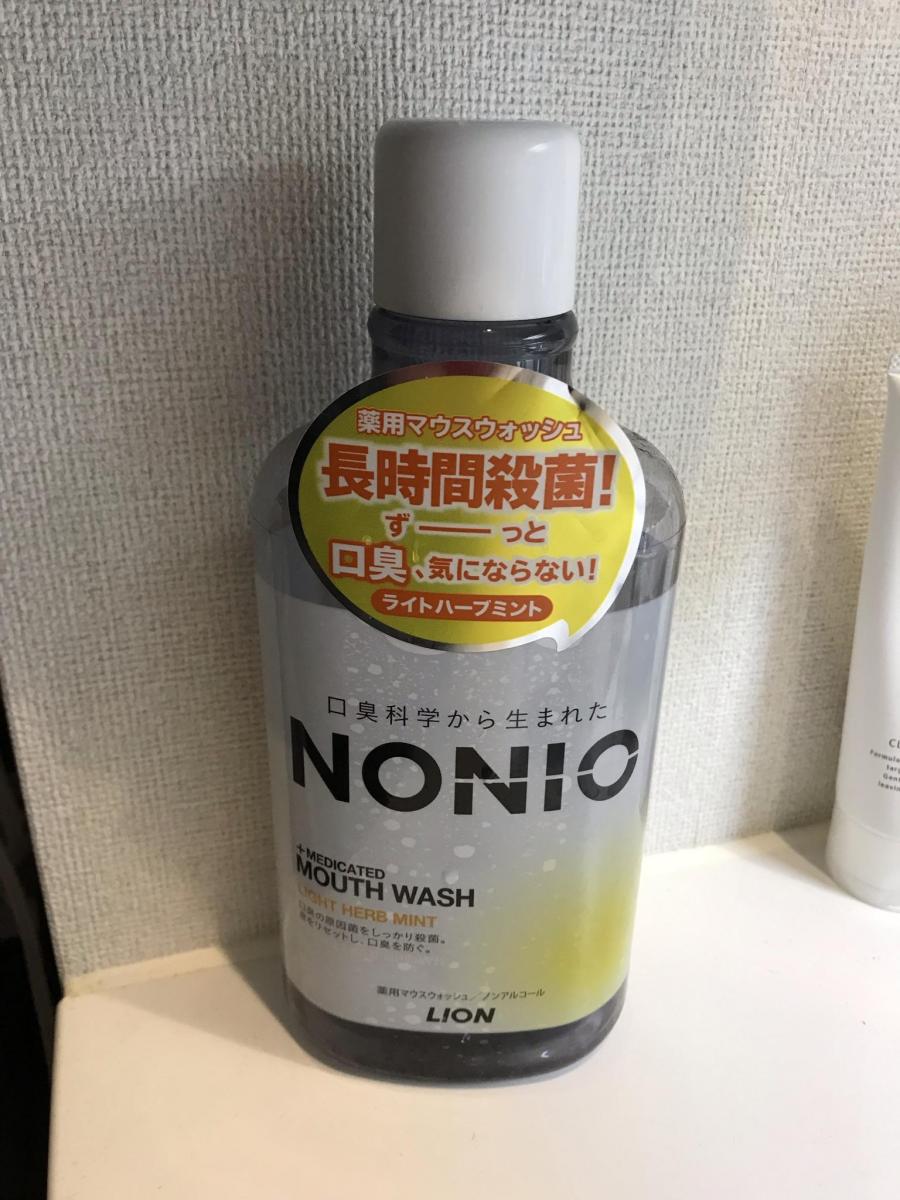 市場 今月のオススメ品 ノニオ ライオン NONIO 薬用 マウスウォッシュ ノンアルコール