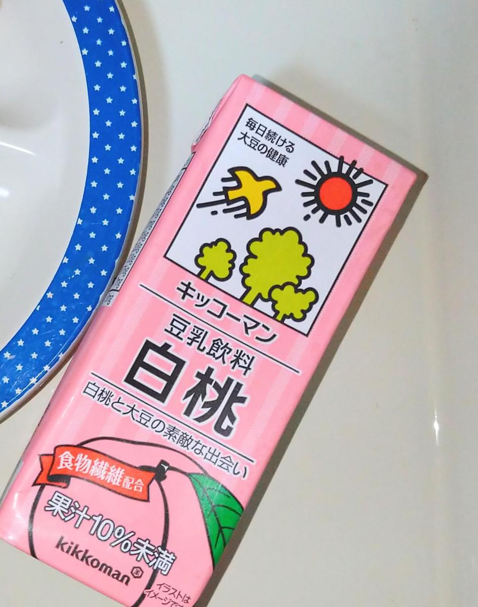 キッコーマン 豆乳飲料 白桃の商品ページ