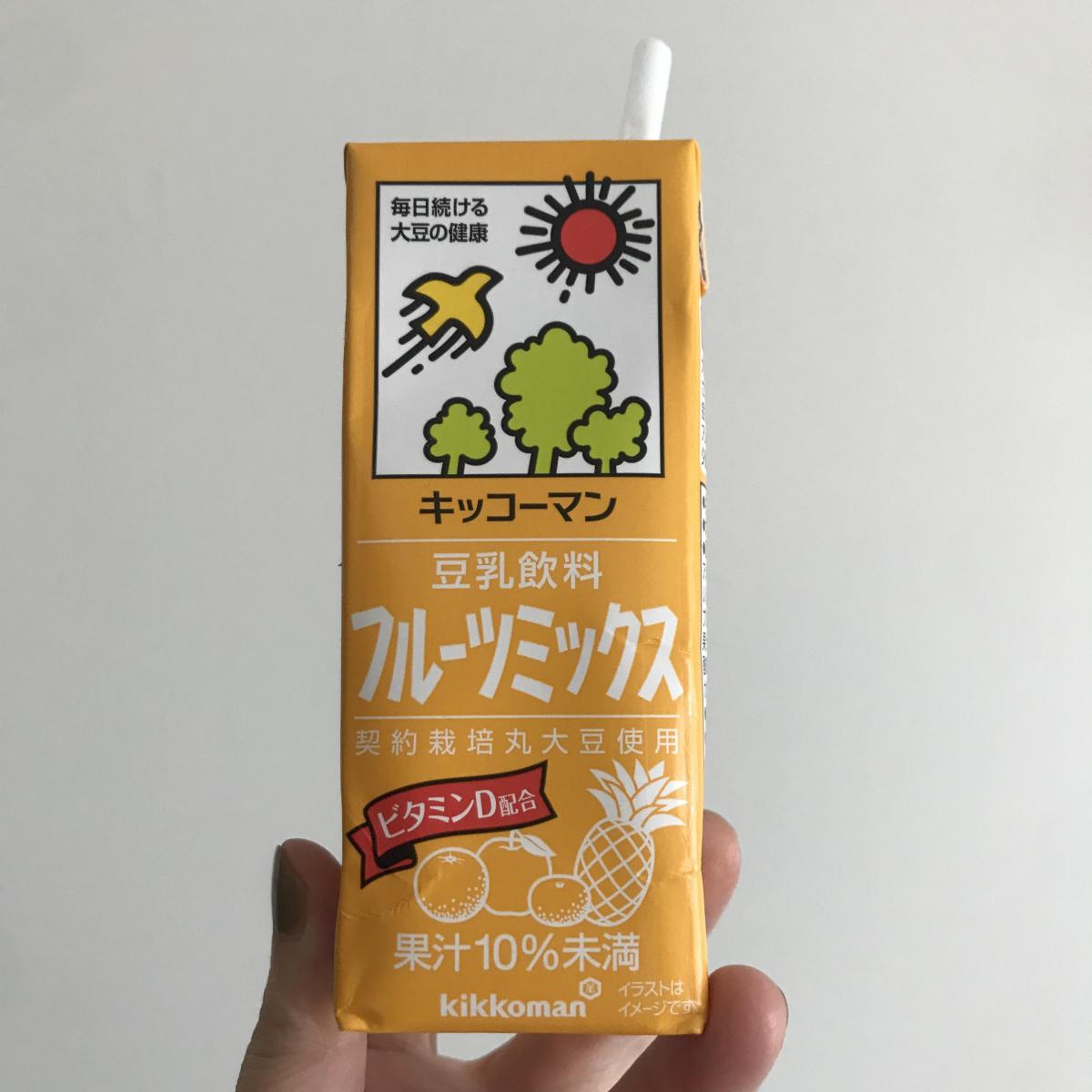 キッコーマン 豆乳飲料 フルーツミックスの商品ページ