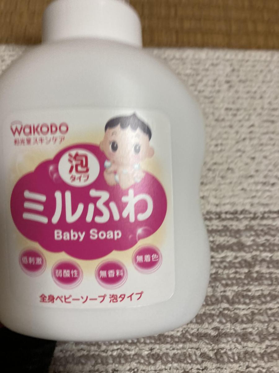 和光堂 ミルふわ 全身ベビーソープ 泡タイプ 詰替用 400ml - ボディソープ