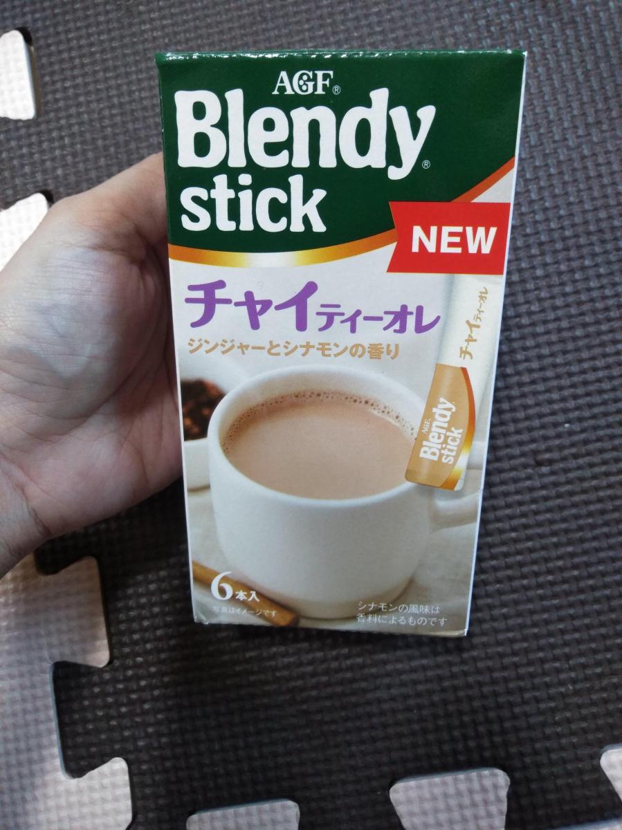 即納特典付き AGF ブレンディ スティック チャイティーオレ 6本×6箱
