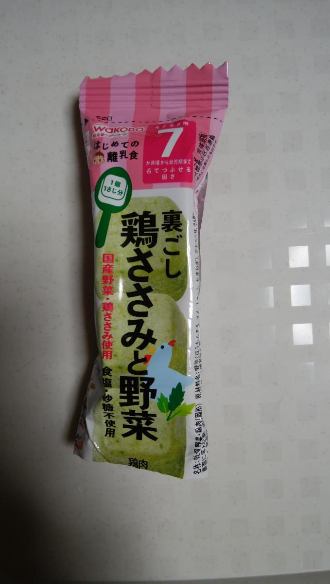 和光堂 はじめての離乳食 裏ごし鶏ささみと野菜の商品ページ