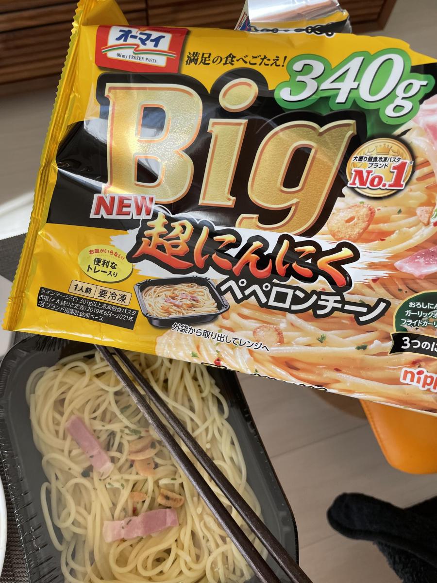 ニップン オーマイ Big 超にんにくペペロンチーノ の商品ページ