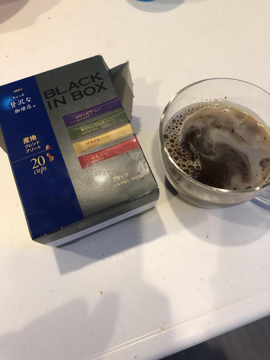 大きい割引 AGF BLACK IN BOX 産地ブレンド コーヒー②箱セット tdh