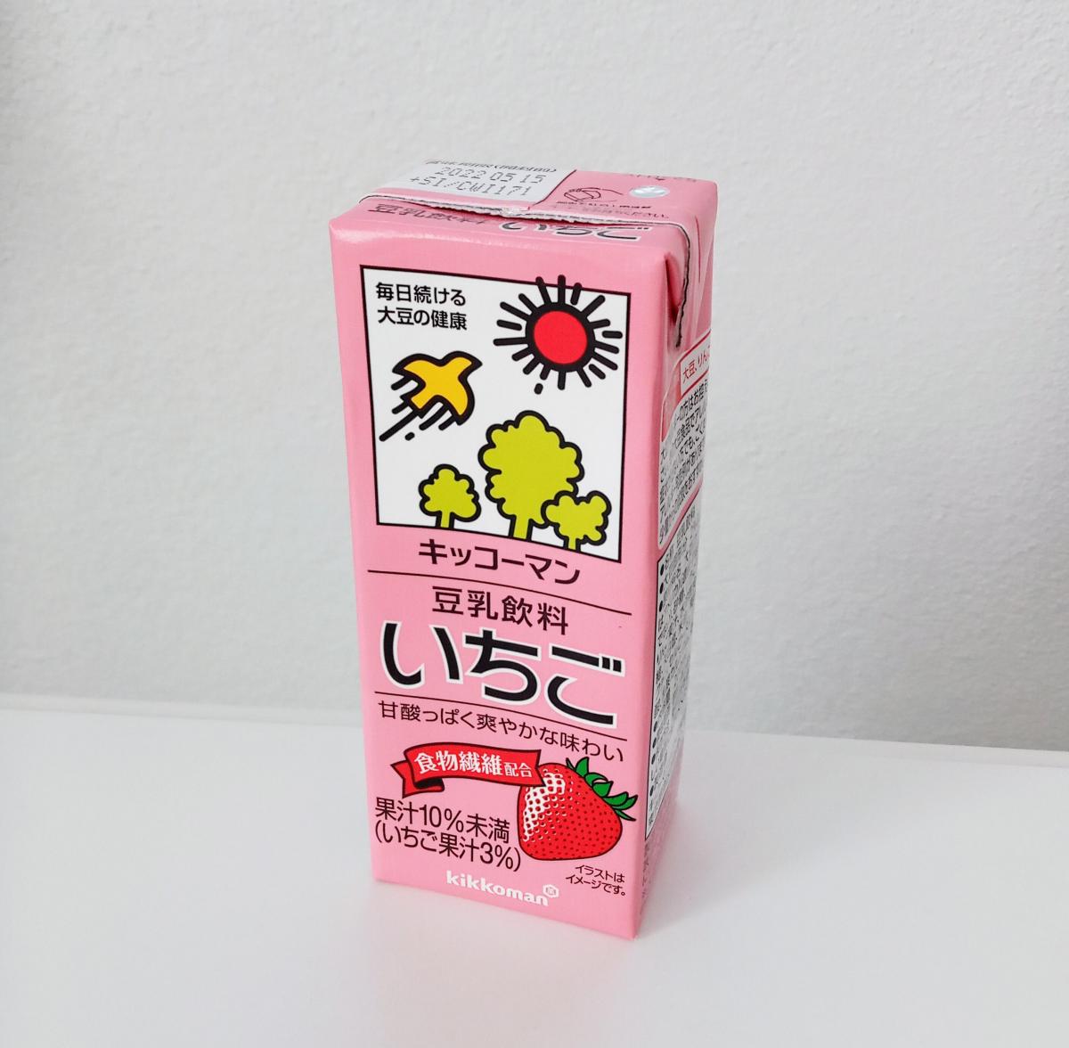 キッコーマン 豆乳飲料 いちごの商品ページ