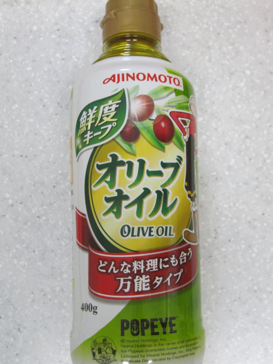 J-オイルミルズ AJINOMOTO オリーブオイルの商品ページ