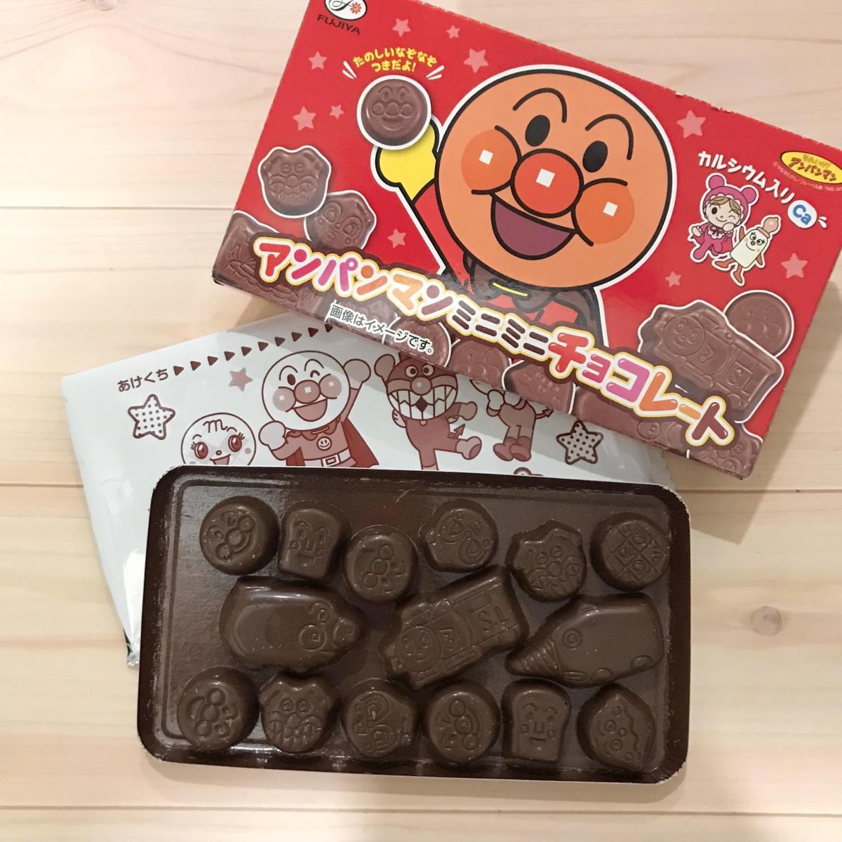 不二家 アンパンマンミニミニチョコレートの商品ページ