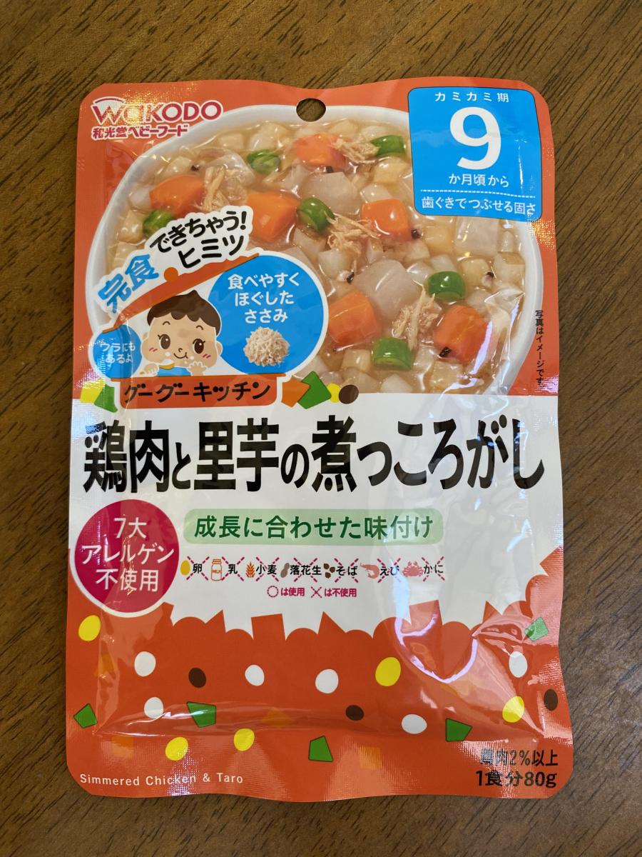 和光堂 グーグーキッチン 鶏肉と里芋の煮っころがしの商品ページ