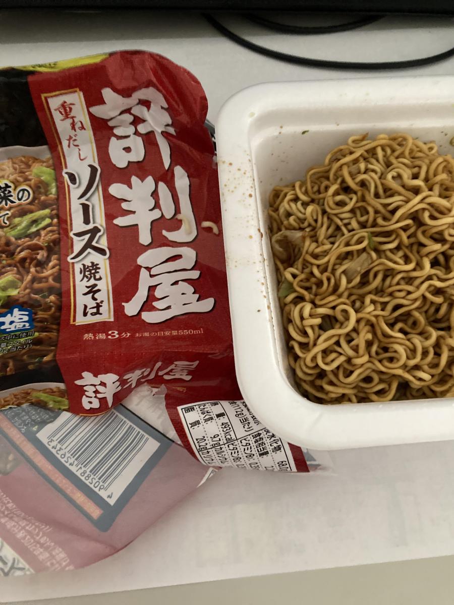 明星 評判屋 ソース焼そばの商品ページ