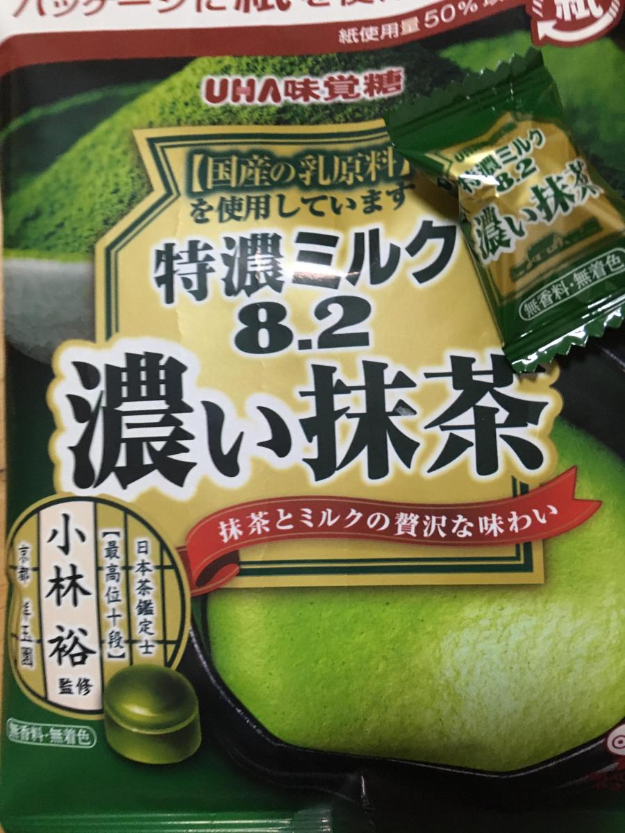 Uha味覚糖 特濃ミルク8 2 抹茶の商品ページ