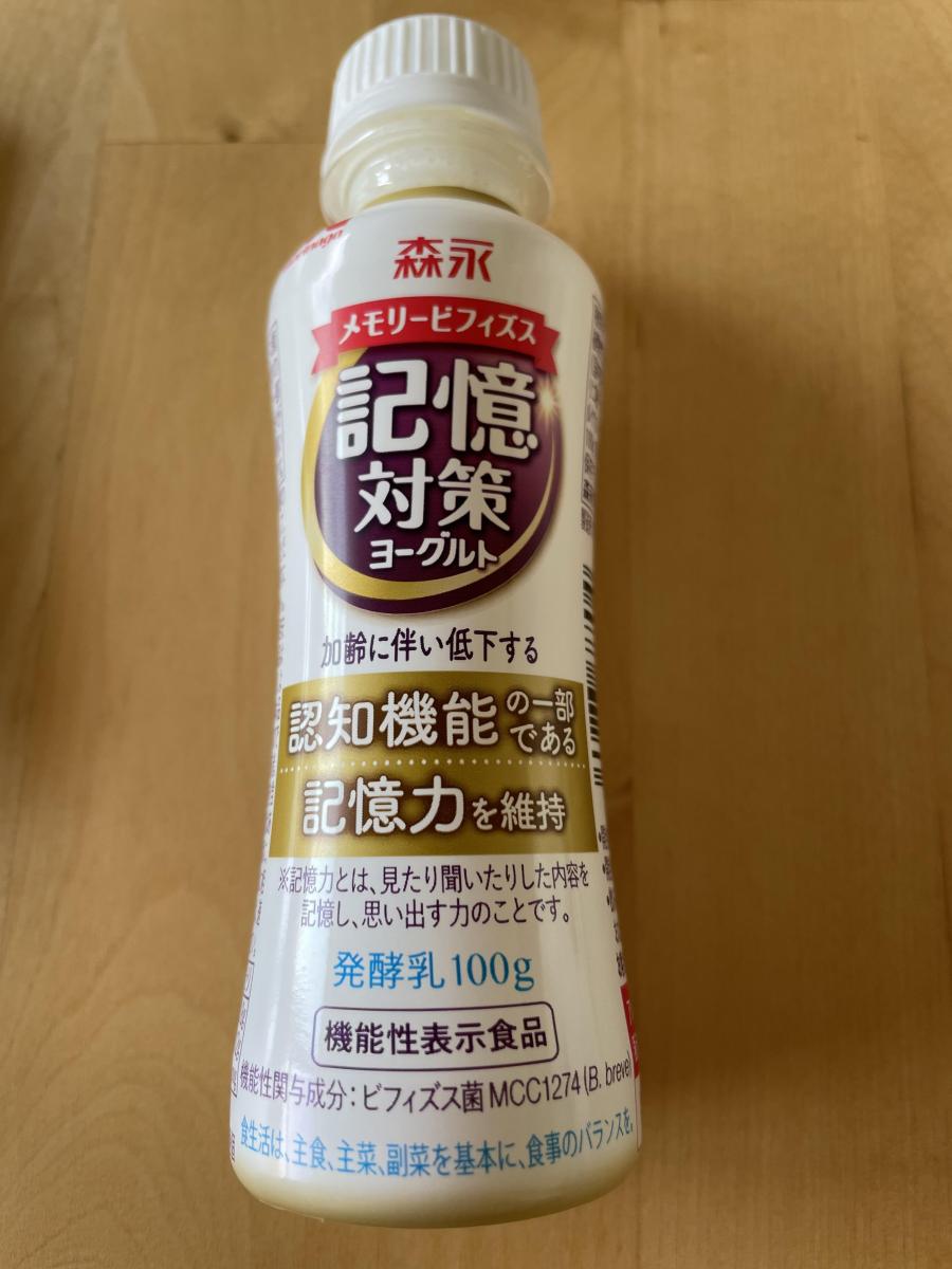 森永乳業 メモリービフィズス 記憶対策ヨーグルト ドリンクタイプ（機能性表示食品）の商品ページ