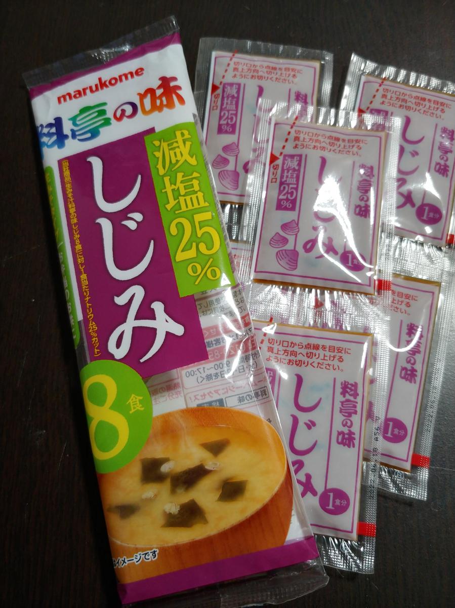 マルコメ 生みそ汁 料亭の味 しじみの商品ページ