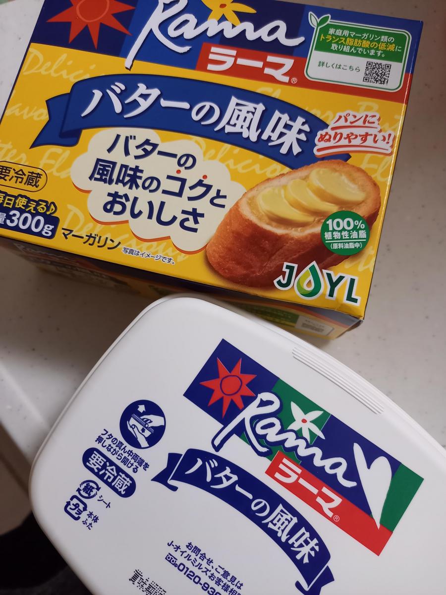 J-オイルミルズ ラーマ バターの風味の商品ページ