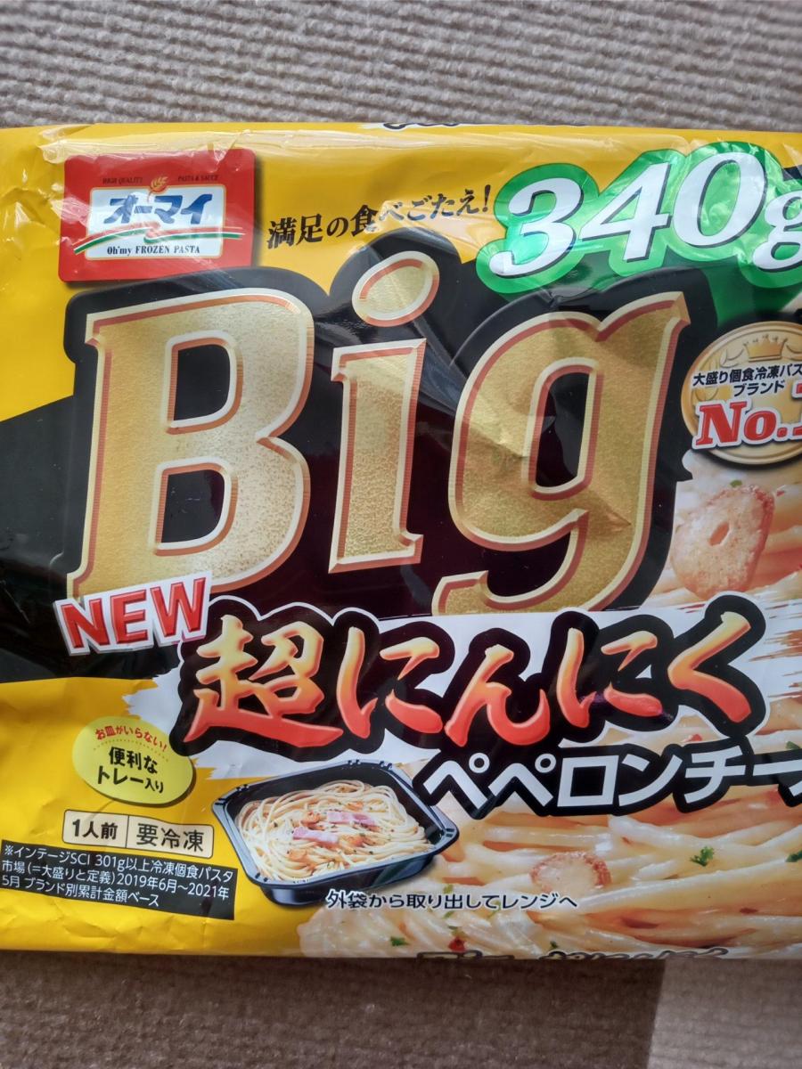 ニップン オーマイ Big 超にんにくペペロンチーノ の商品ページ