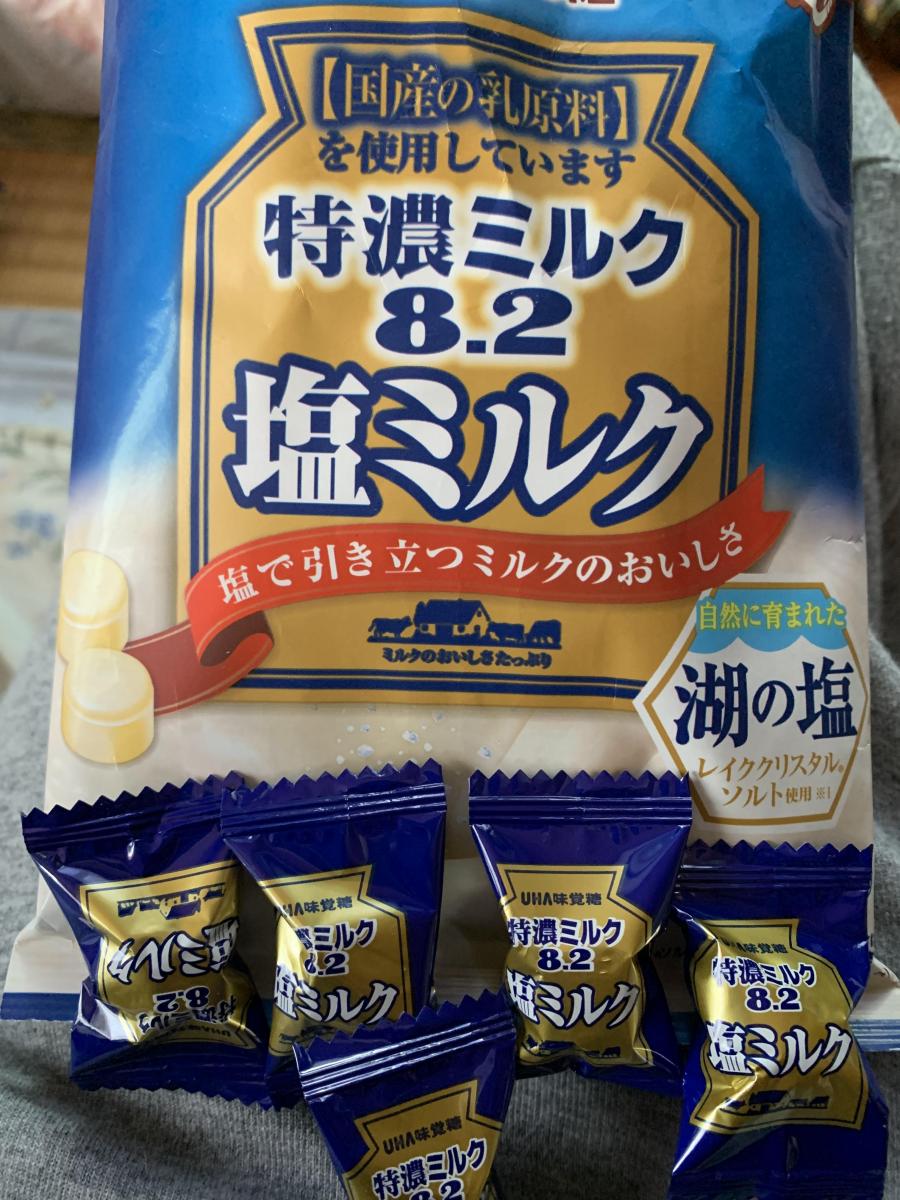 Uha味覚糖 特濃ミルク8 2 塩ミルクの商品ページ