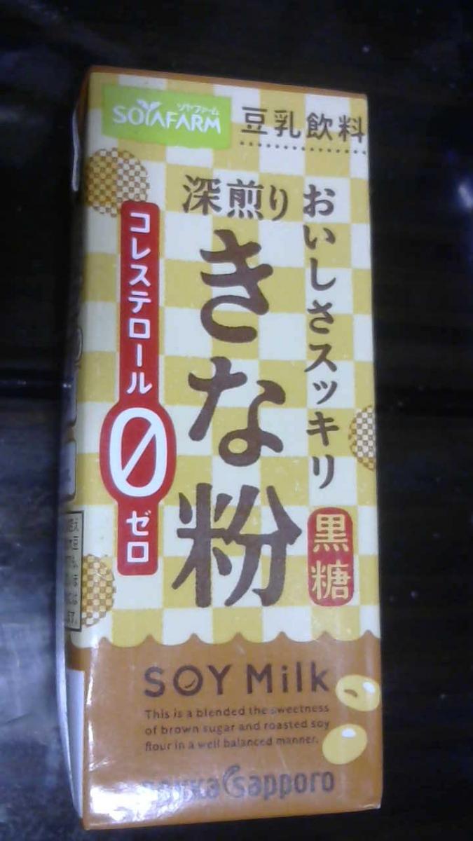 ポッカサッポロ ソヤファーム おいしさスッキリ きな粉豆乳飲料の商品ページ