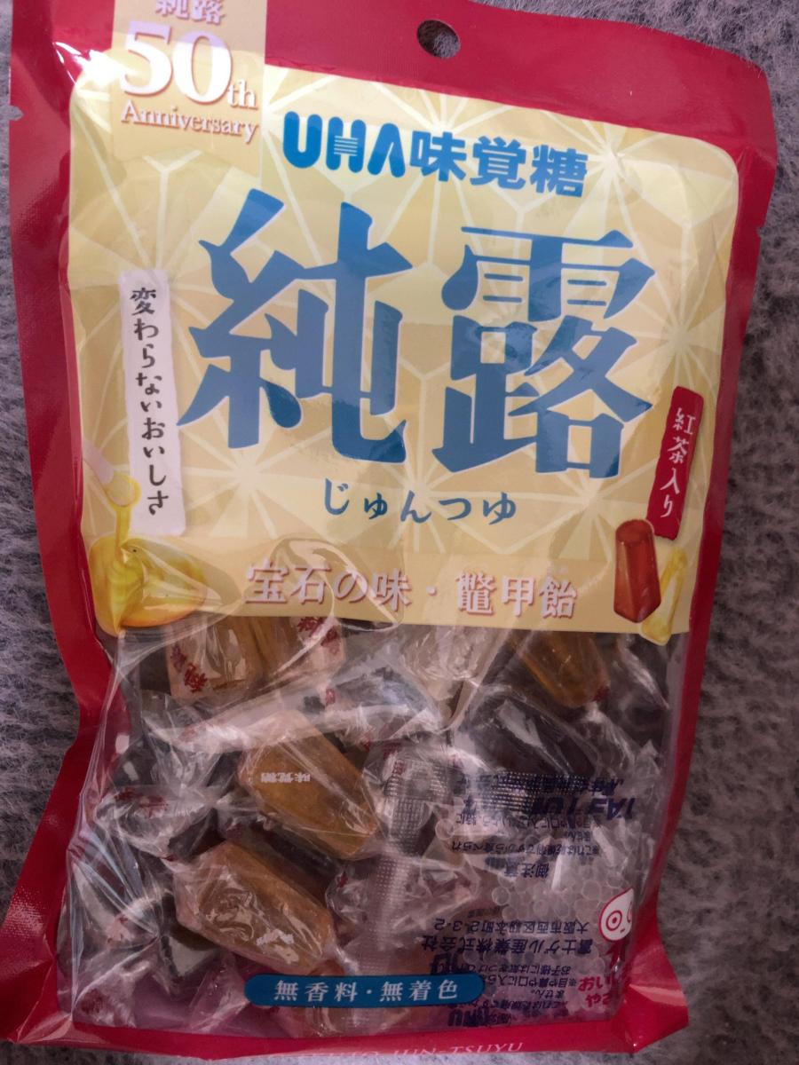 UHA味覚糖 純露の商品ページ