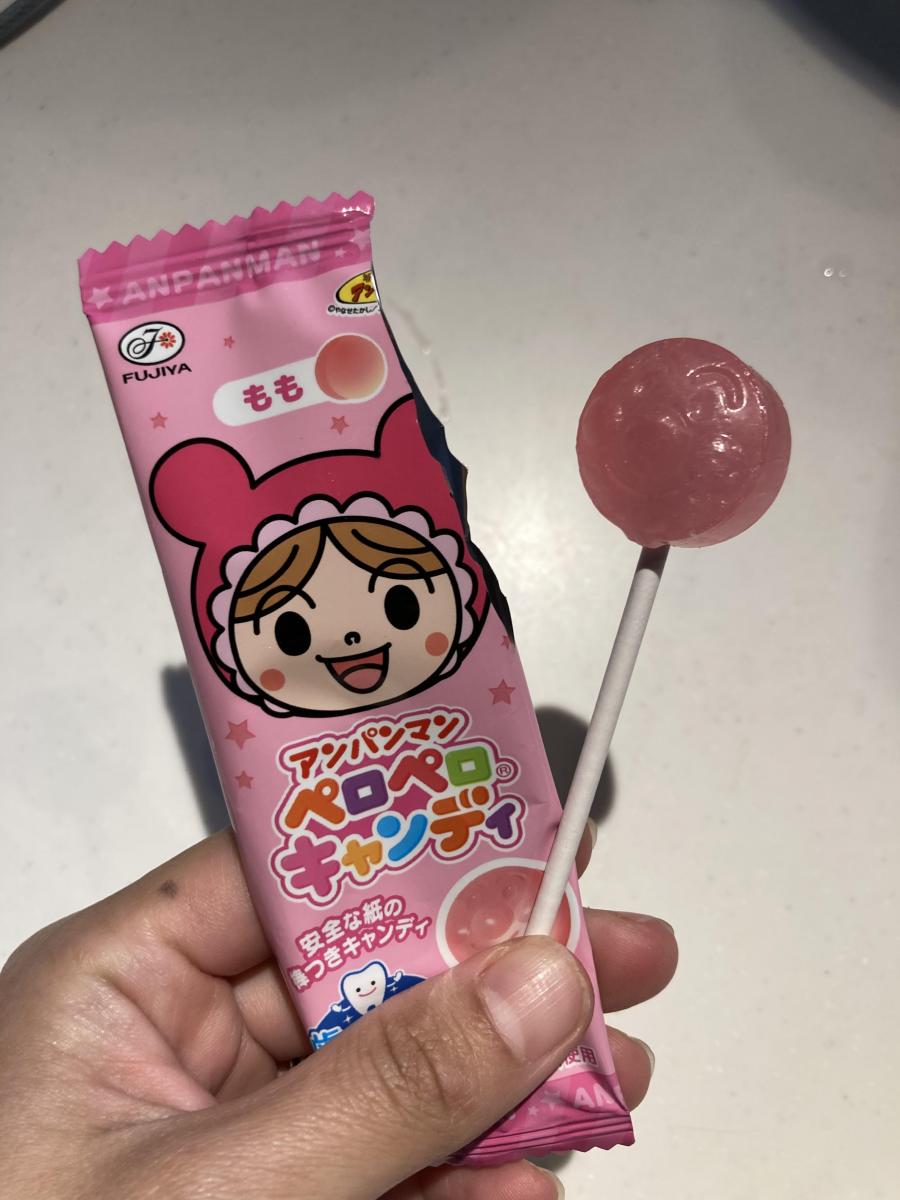 不二家 アンパンマンペロペロキャンディの商品ページ