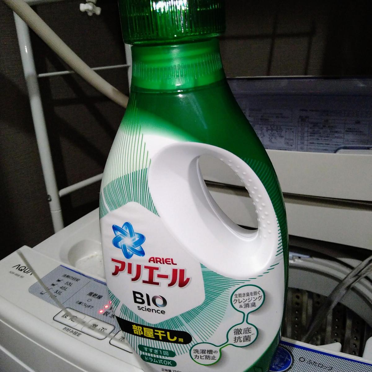 P G アリエールジェル 部屋干しプラスの商品ページ