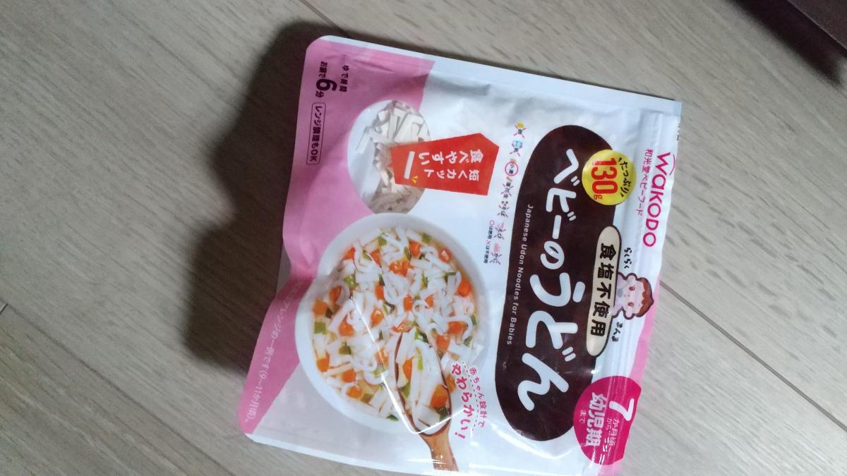 和光堂 らくらくまんま ベビーのうどんの商品ページ