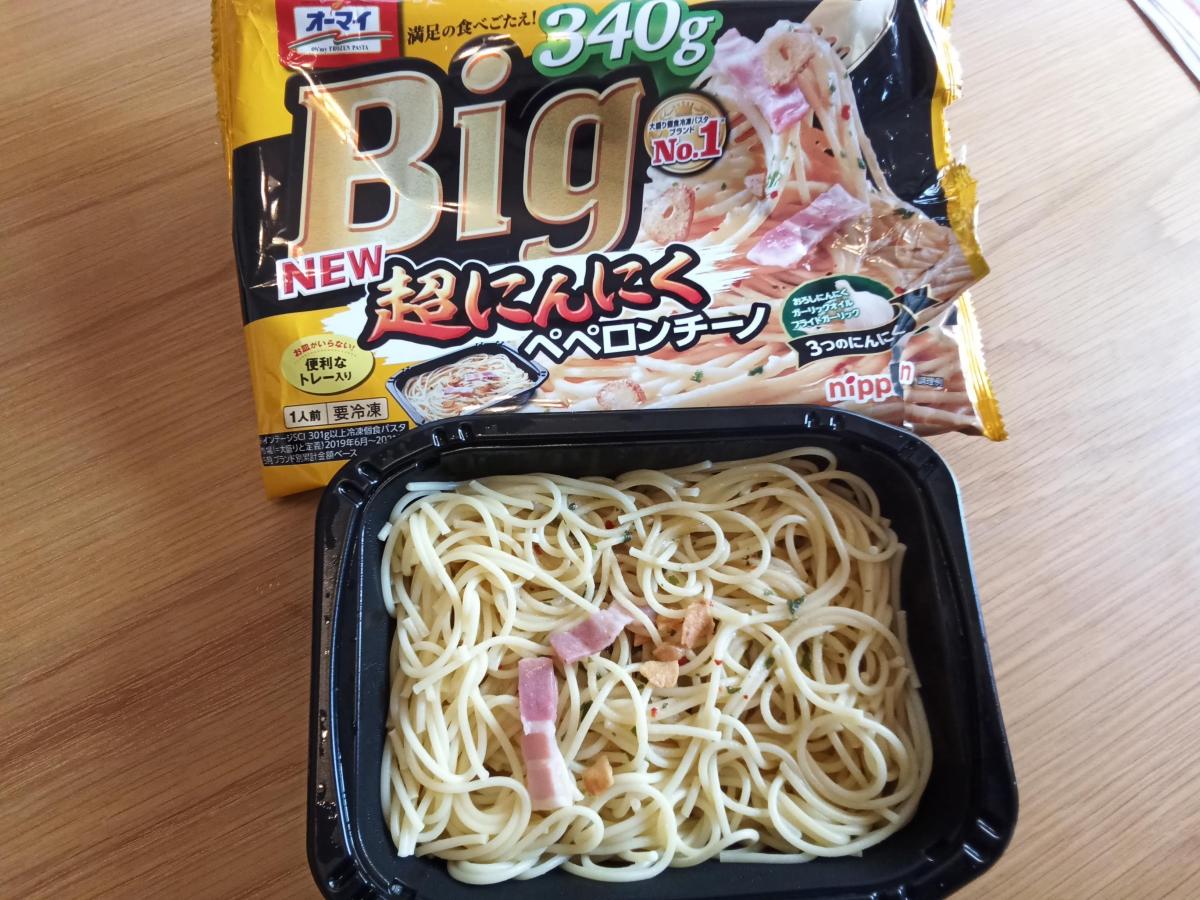 ニップン オーマイ Big 超にんにくペペロンチーノ の商品ページ