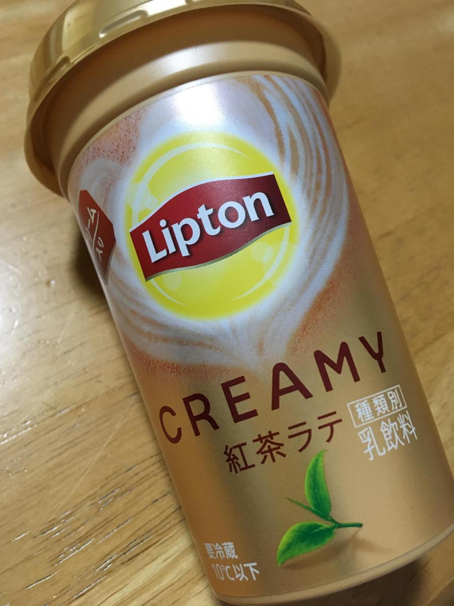 森永乳業 リプトン CREAMY 紅茶ラテの商品ページ