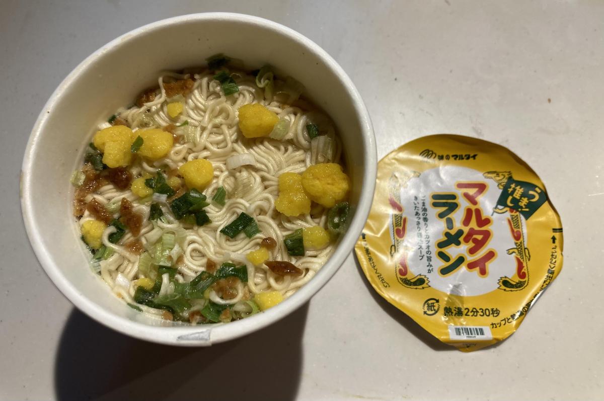 マルタイ 縦型マルタイラーメンの商品ページ