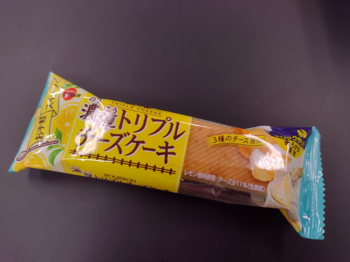 ブルボン 濃厚トリプルチーズケーキの商品ページ