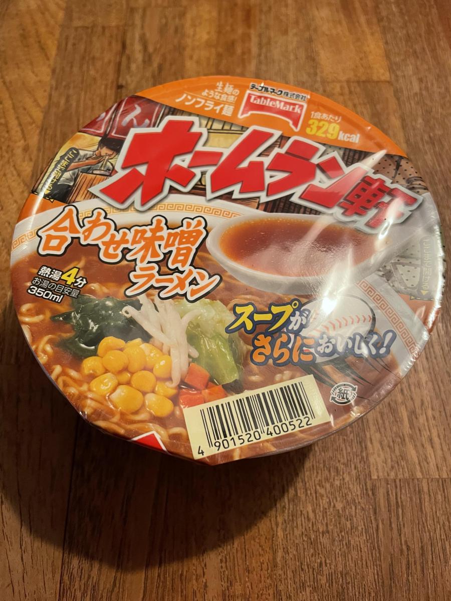 テーブルマーク ホームラン軒 合わせ味噌ラーメンの商品ページ