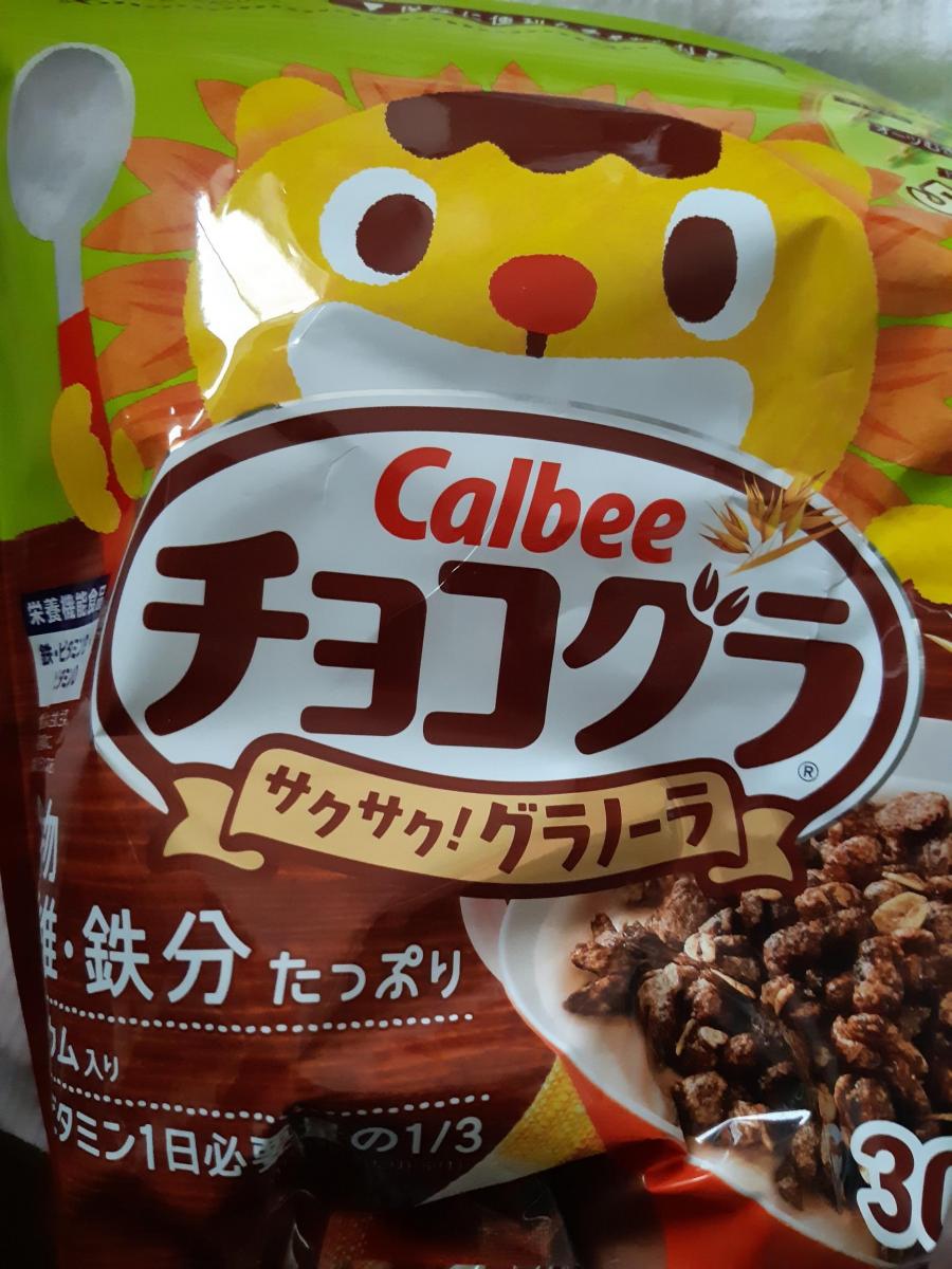 カルビー チョコグラの商品ページ