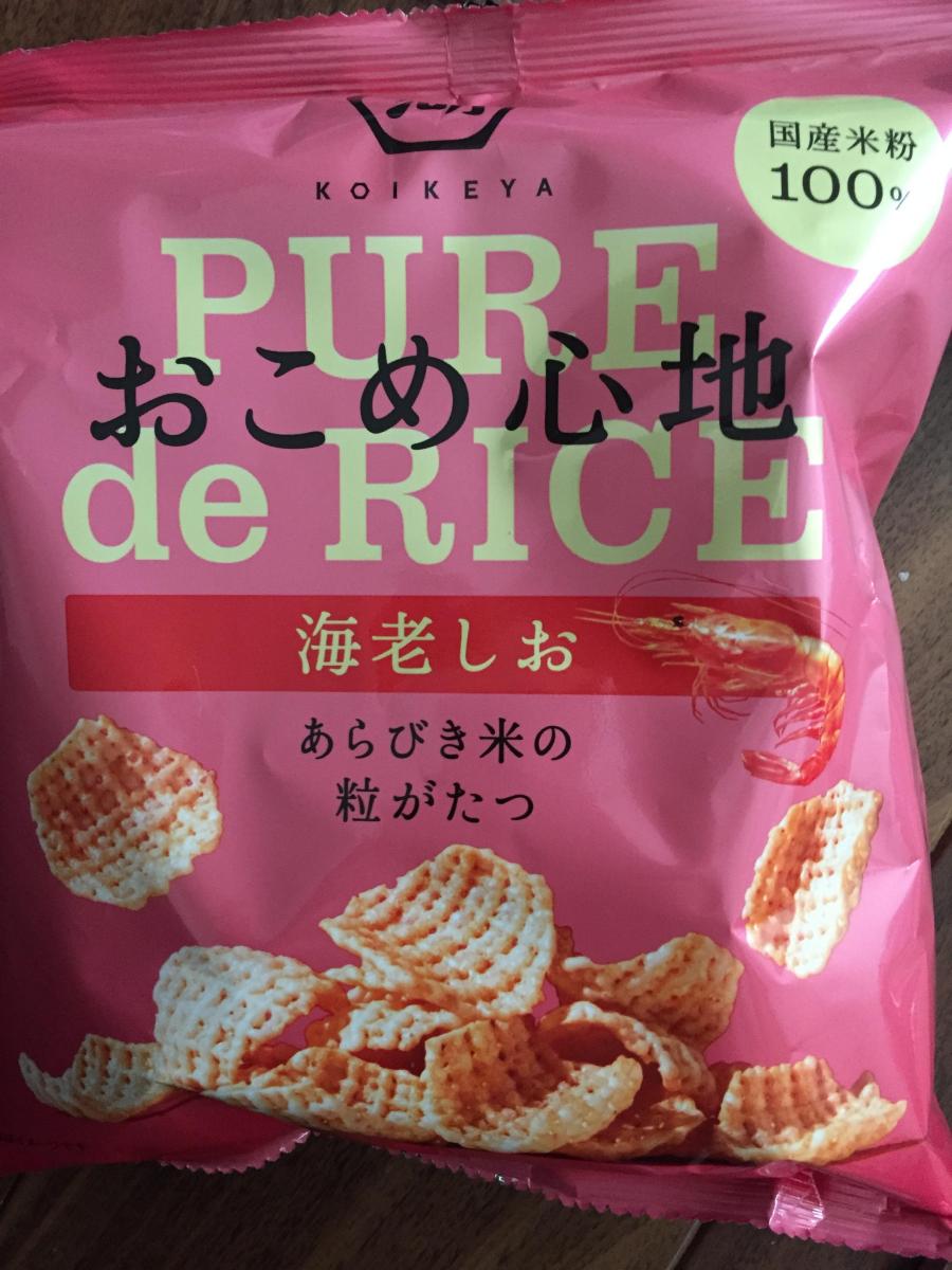 湖池屋 おこめ心地 海老しおの商品ページ