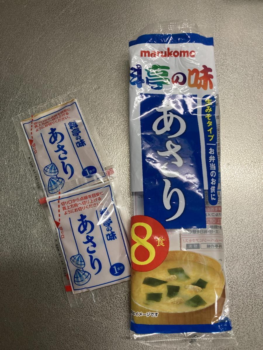 マルコメ 生みそ汁 料亭の味 あさりの商品ページ