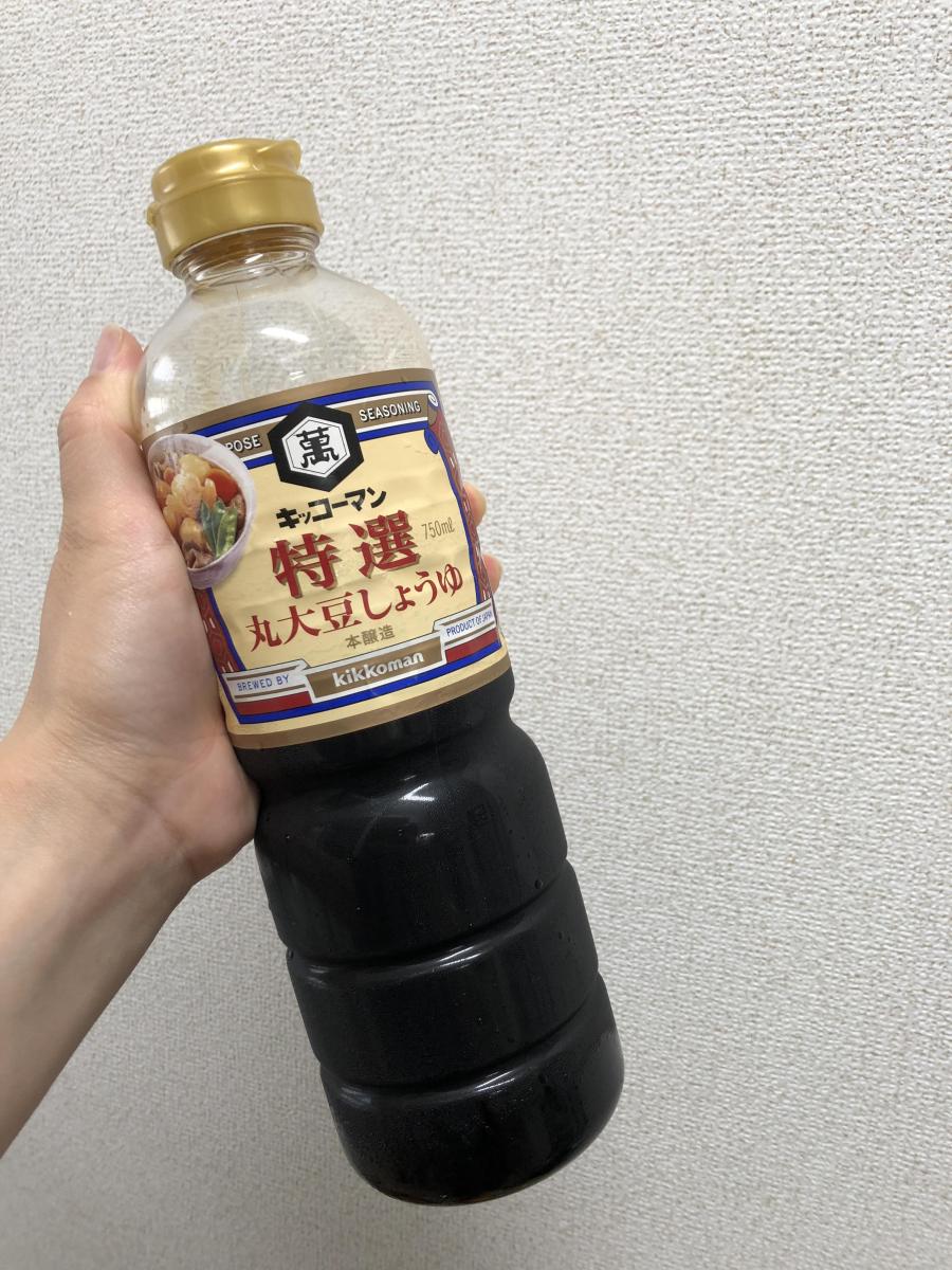 キッコーマン 特選 丸大豆しょうゆの商品ページ