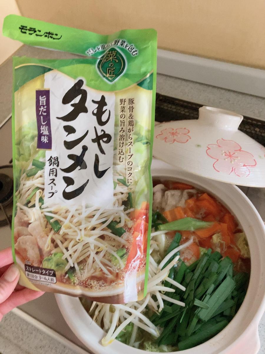 モランボン 菜の匠 もやしタンメン鍋用スープの商品ページ